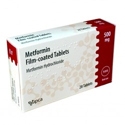 Metformin by Ipca 500mg x...