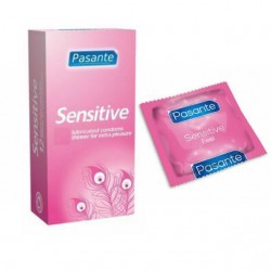 5 x Pasante Sensitive Condoms